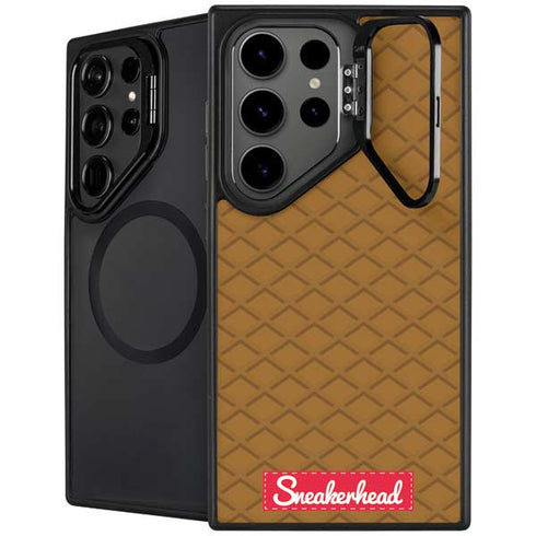 Sneakerhead Gold Pattern Galaxy S24 Ultra Kickstand Case