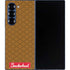 Sneakerhead Gold Pattern Galaxy Z Fold6 Skin