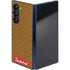 Sneakerhead Gold Pattern Galaxy Z Fold6 Skin
