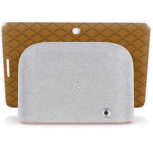 Sneakerhead Gold Pattern Google Home Hub Skin