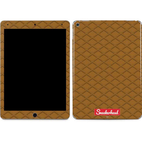 Sneakerhead Gold Pattern iPad Skins