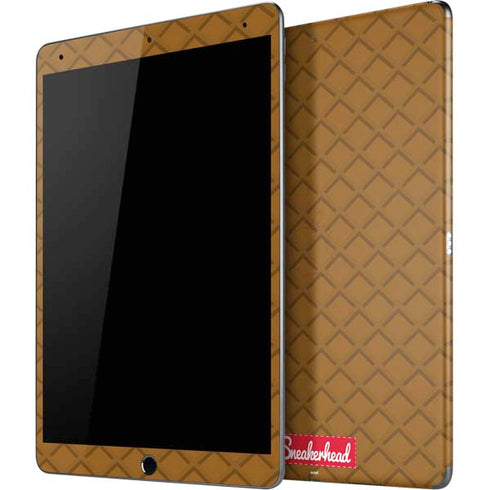 Sneakerhead Gold Pattern iPad Skins