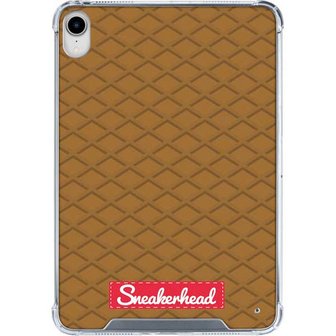 Sneakerhead Gold Pattern iPad 11th Gen (2025) Clear Case