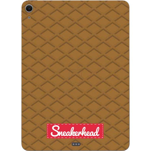 Sneakerhead Gold Pattern Apple iPad Air Skin
