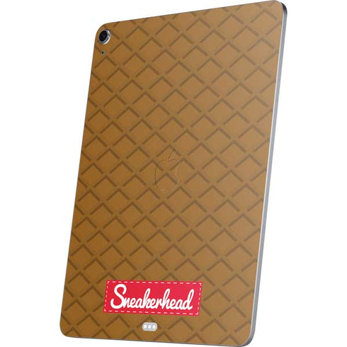 Sneakerhead Gold Pattern Apple iPad Air Skin