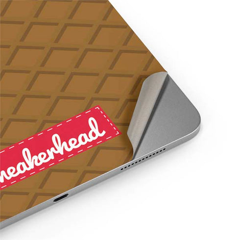 Sneakerhead Gold Pattern Apple iPad Air Skin