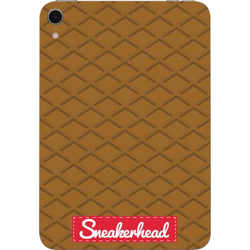 Sneakerhead Gold Pattern Apple iPad Mini Skin