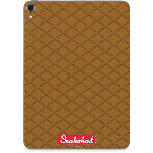 Sneakerhead Gold Pattern Apple iPad Pro Skin