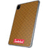 Sneakerhead Gold Pattern iPad Pro 11in (2024) Clear Case
