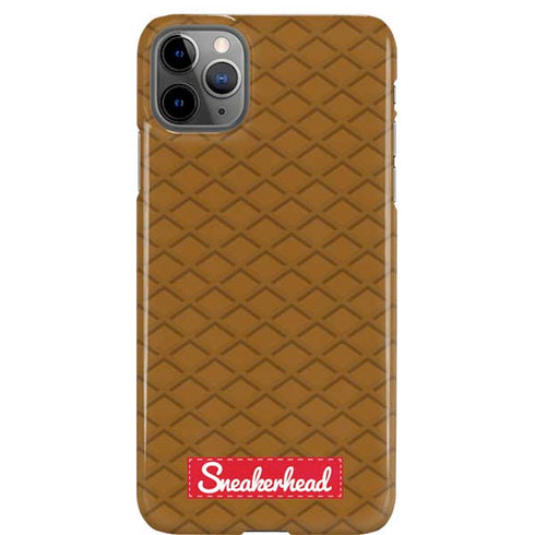 Sneakerhead Gold Pattern iPhone Cases