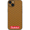 Sneakerhead Gold Pattern iPhone Skins