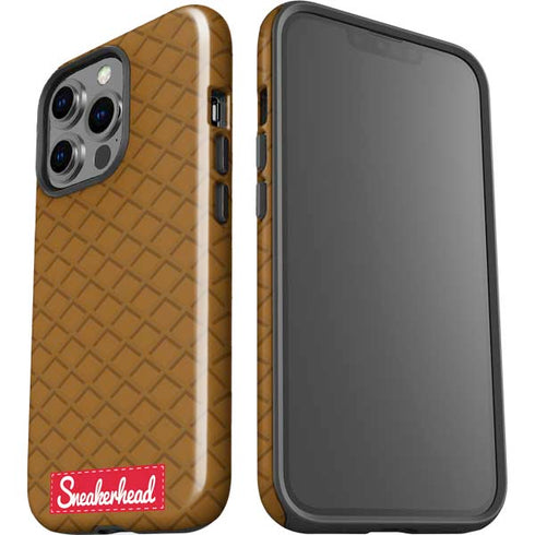Sneakerhead Gold Pattern iPhone 15 Pro Impact Case