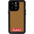 Sneakerhead Gold Pattern iPhone 15 Pro Waterproof Case