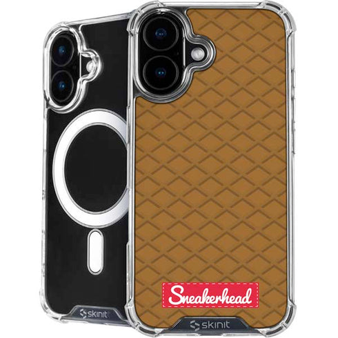 Sneakerhead Gold Pattern iPhone 16 MagSafe Case