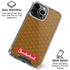 Sneakerhead Gold Pattern iPhone 16 Pro Clear Case