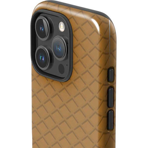 Sneakerhead Gold Pattern iPhone 16 Pro Impact Case