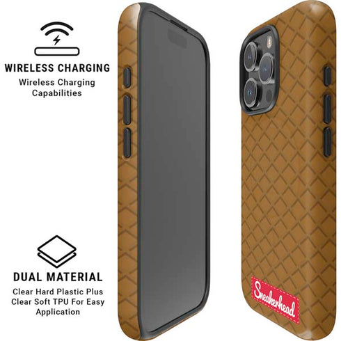 Sneakerhead Gold Pattern iPhone 16 Pro Magsafe Impact Case
