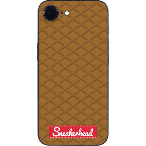 Sneakerhead Gold Pattern iPhone 16e Skin