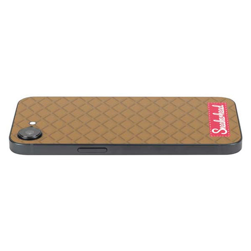 Sneakerhead Gold Pattern iPhone 16e Skin