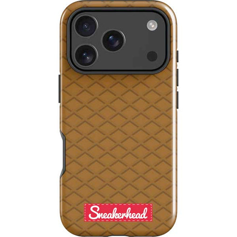 Sneakerhead Gold Pattern iPhone 18 Pro Max Impact Case