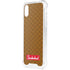 Sneakerhead Gold Pattern iPhone XS Clear Case