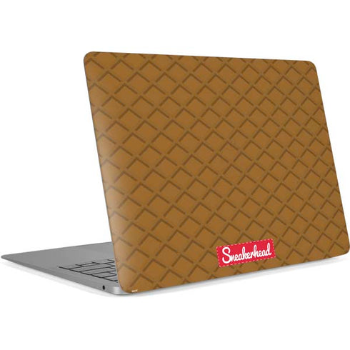 Sneakerhead Gold Pattern Apple MacBook Air Skin