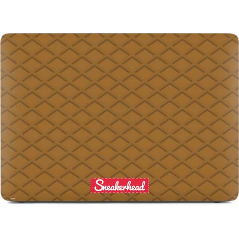 Sneakerhead Gold Pattern Apple MacBook Air Skin