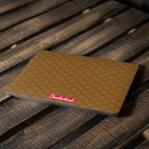 Sneakerhead Gold Pattern Apple MacBook Air Skin