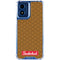 Sneakerhead Gold Pattern Moto G 5G (2024) Clear Case