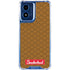 Sneakerhead Gold Pattern Moto G 5G (2024) Clear Case