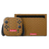 Sneakerhead Gold Pattern Nintendo Skins