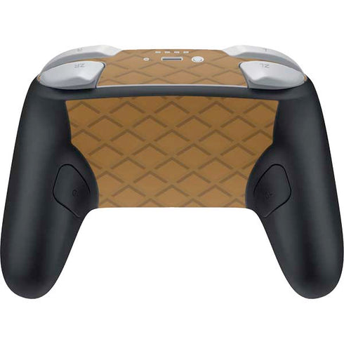 Sneakerhead Gold Pattern Nintendo Switch 2 (2025) Pro Controller Skin