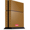 Sneakerhead Gold Pattern PS4 Console Skin