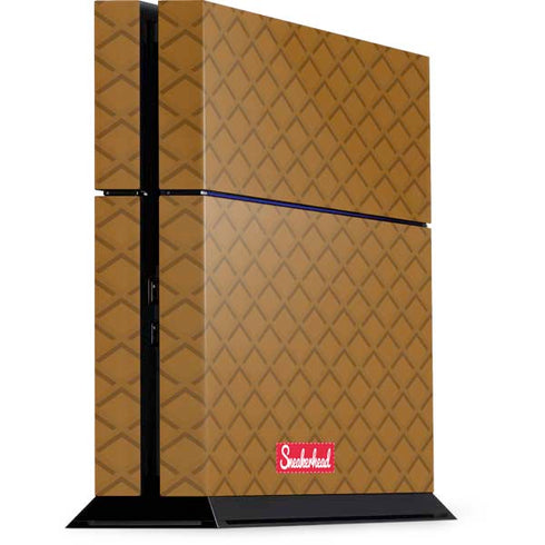 Sneakerhead Gold Pattern PlayStation PS4 Skins
