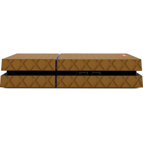 Sneakerhead Gold Pattern PS4 Console Skin