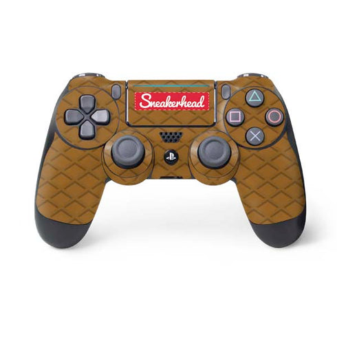 Sneakerhead Gold Pattern PlayStation PS4 Skins