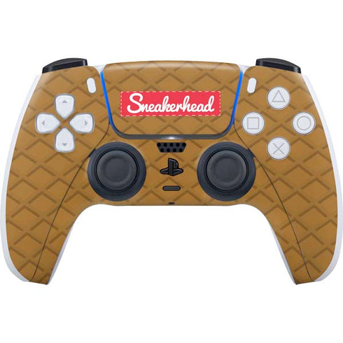 Sneakerhead Gold Pattern PlayStation PS5 Skins