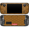 Sneakerhead Gold Pattern Steam Deck Handheld Gaming Computer OLED Skin
