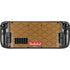 Sneakerhead Gold Pattern Steam Deck Handheld Gaming Computer Skin