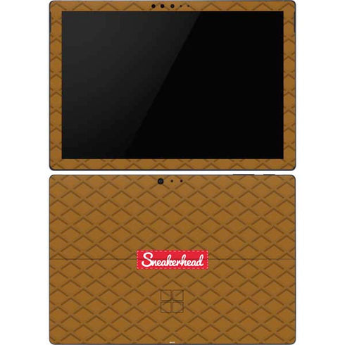 Sneakerhead Gold Pattern Surface Pro 6 Skin