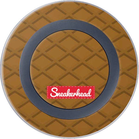 Sneakerhead Gold Pattern Wireless Charger Skin