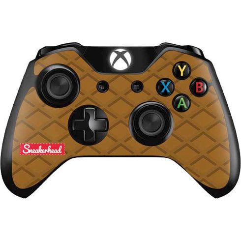 Sneakerhead Gold Pattern Xbox One Controller Skin
