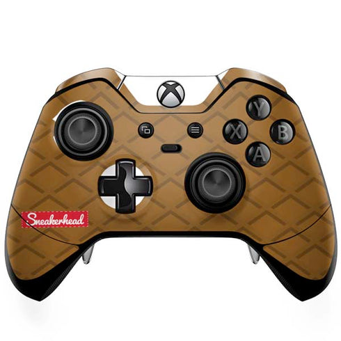 Sneakerhead Gold Pattern Xbox One Elite Controller Skin