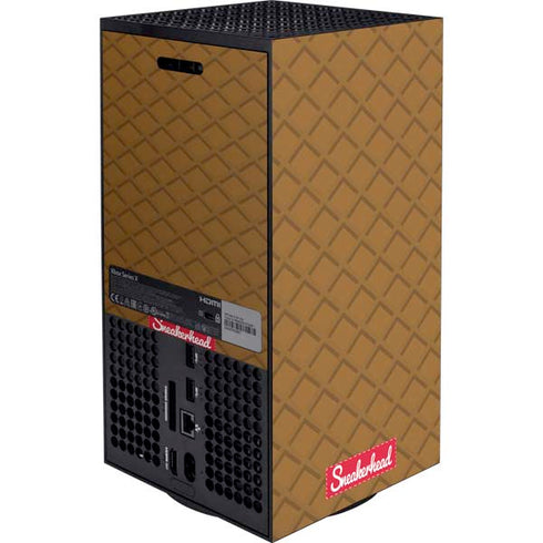 Sneakerhead Gold Pattern XBox Series X Digital Edition Bundle Skin