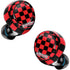 Sneakerhead Red Checkered Amazon Echo Buds Skin