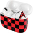Sneakerhead Red Checkered AirPods Skins