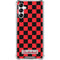 Sneakerhead Red Checkered Gabb Phone 4 Clear Case