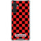 Sneakerhead Red Checkered Galaxy A17 Clear Case