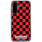 Sneakerhead Red Checkered Galaxy A36 5G Clear Case
