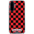 Sneakerhead Red Checkered Galaxy A36 5G Clear Case